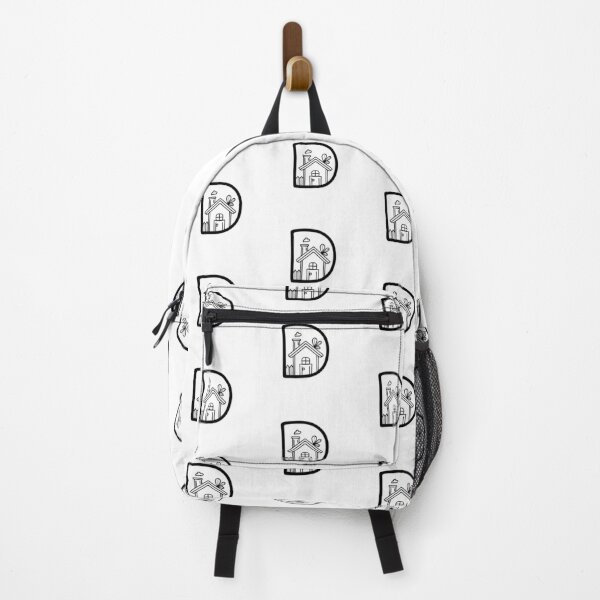 Item preview, Illustration letter D combine with house doodle designed and sold by rasagamastore.