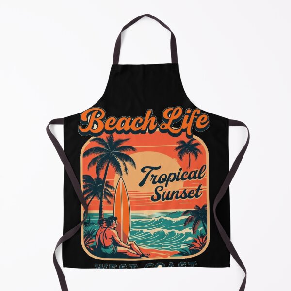 Item preview, Beach Life Retro LGBTQ Gay Pride Graphic Design designed and sold by ItsAKinkThing.