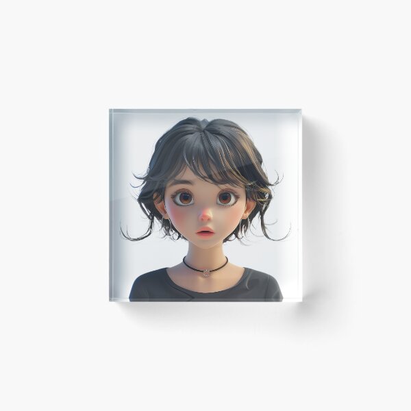 Item preview, Anime Girl, Cartoon Girl, Anime, Cartoon, Girl, 3D designed and sold by Lumora.Studio.
