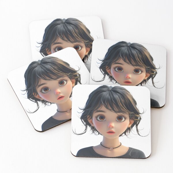 Item preview, Anime Girl, Cartoon Girl, Anime, Cartoon, Girl, 3D designed and sold by Lumora.Studio.