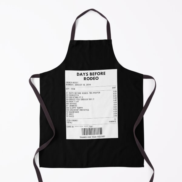 Item preview, Days Before Rodeo receipt designed and sold by 1xstonee-shop.
