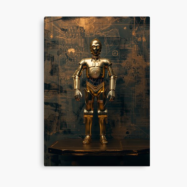 Item preview, C3P0 Droid Star Wars Fan Art designed and sold by SavinMercantile.