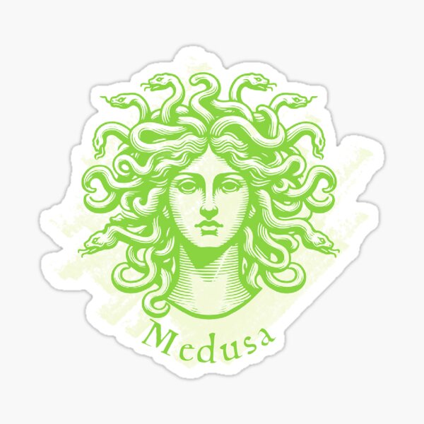 Vista previa del artículo con la obra «¡Medusa! Empoderamiento femenino», diseñado y vendido por SSustainable.