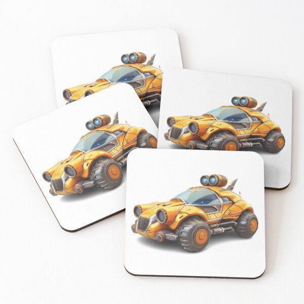 Item preview, SciFi Car, Futuristic Car, Car, Cartoon Car designed and sold by Lumora.Studio.