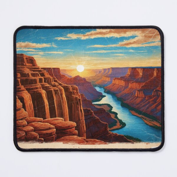 Item preview, Grand Canyon National Park Postcard Vintage Retro Travel designed and sold by TravelPostcardGems.