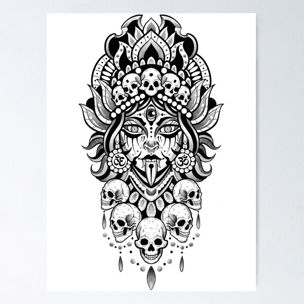 Item preview, Goddess Kali designed and sold by 7Delamancha.