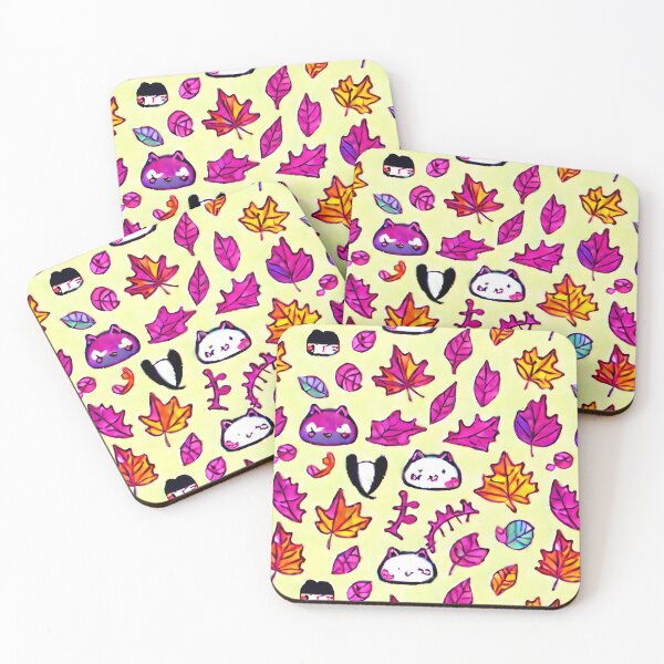 Item preview, Cutsey Autumn Kawaii - Seamless Pattern designed and sold by Chubuter.