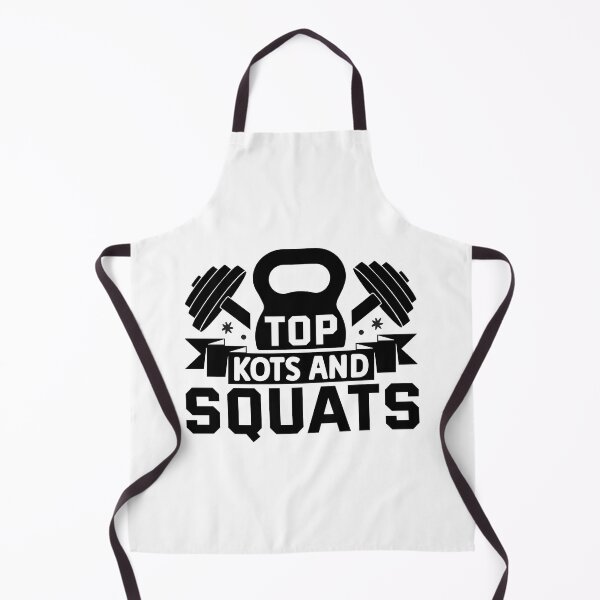 Item preview, Top Knots and Squats Gym Quote #2 designed and sold by NiceQuotesBro.