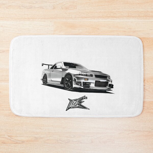 Item preview, nismo nissan skyline gtr r34 white designed and sold by NaquashM.