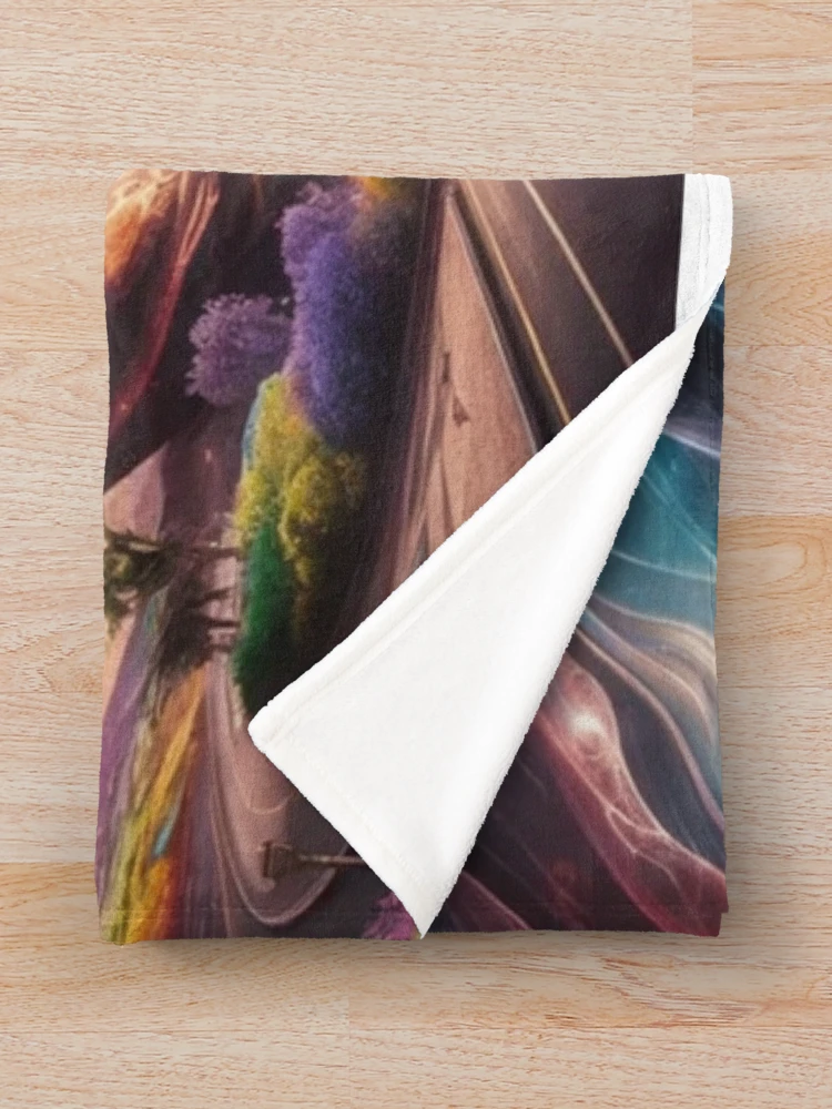 Thumbnail 3 of 6, Throw Blanket, Dimensional Rift: Stargates designed and sold by eXtraHumans.