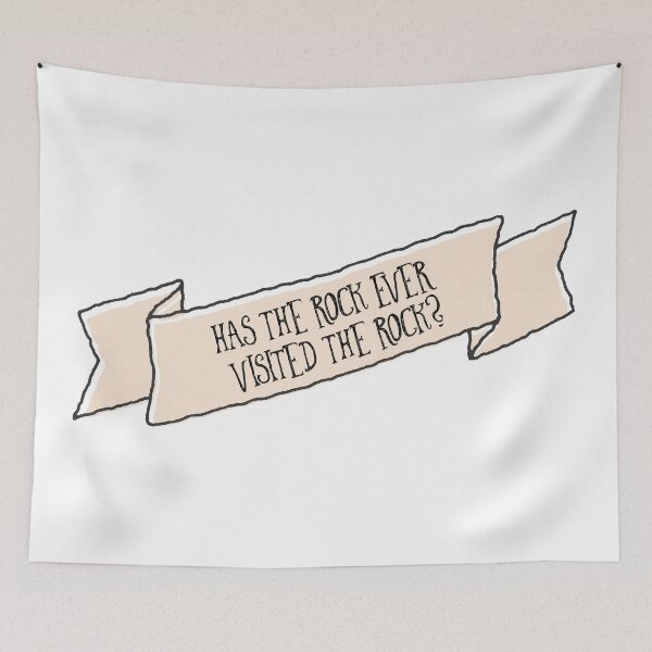 Item preview, Has the Rock ever visited the Rock? designed and sold by Littlezilla.