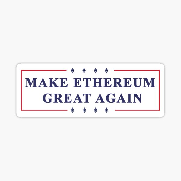 Artikel-Vorschau von Machen Sie Ethereum wieder großartig, designt und verkauft von VINC3NT101.