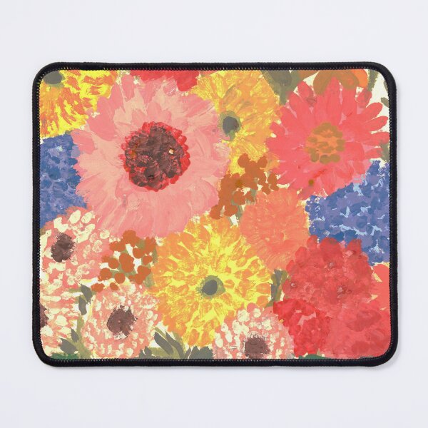 Item preview, Vibrant Summer Floral Basket | Colorful Botanical Art Print Art by Jemma Jamie Skidmore designed and sold by Jemma Jamie Skidmore.
