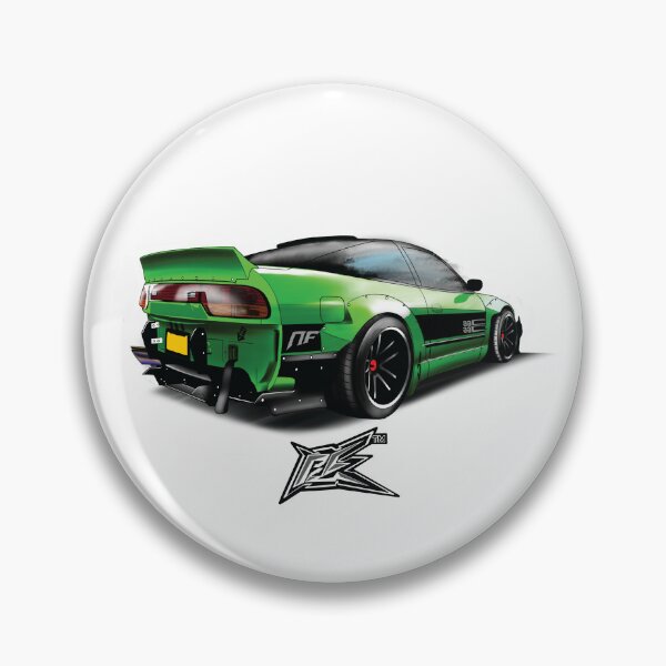 Item preview, widebody nissan s13 silvia 240sx rear green  designed and sold by NaquashM.