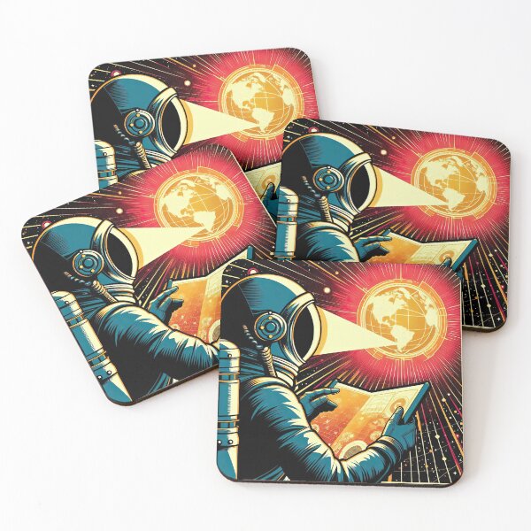 Item preview, Space Explorer Pop Art Style designed and sold by artofuniverse.