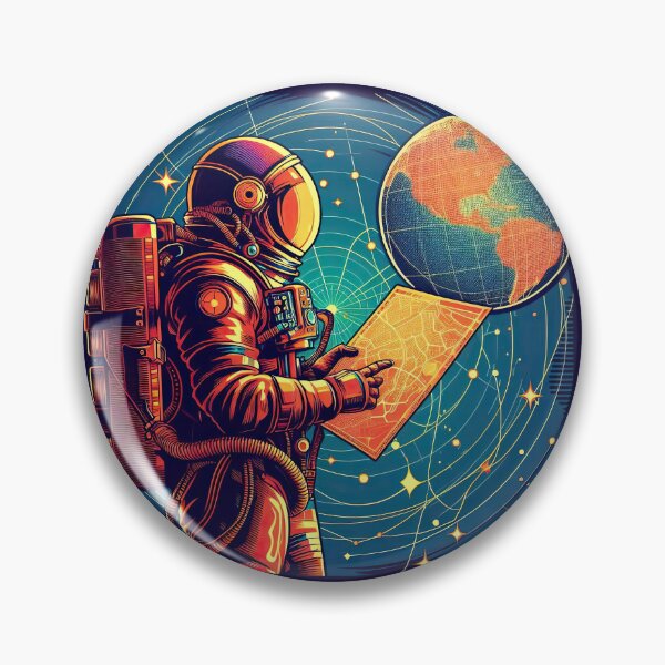Item preview, Space Explorer Pop Art Style designed and sold by artofuniverse.