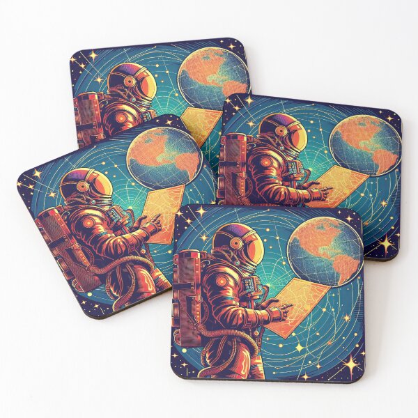 Item preview, Space Explorer Pop Art Style designed and sold by artofuniverse.
