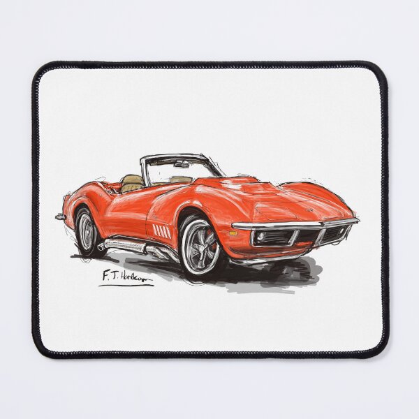 Item preview, Corvette C3 in red designed and sold by Francohanekom.