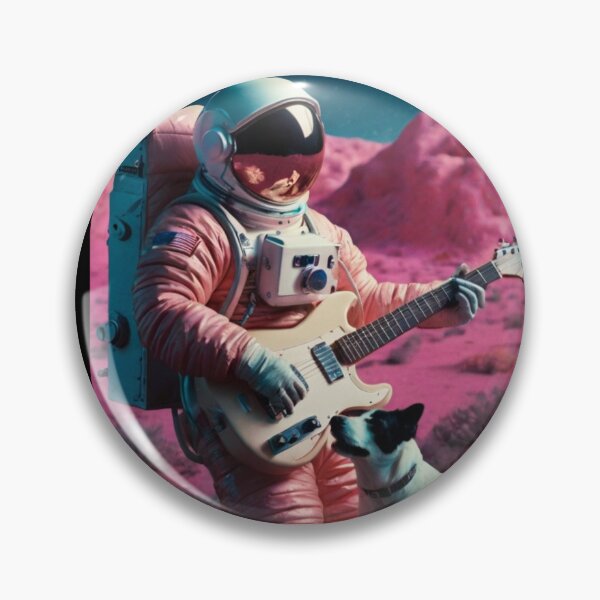 Item preview, Astronaut with his dog in the space designed and sold by Designfs.