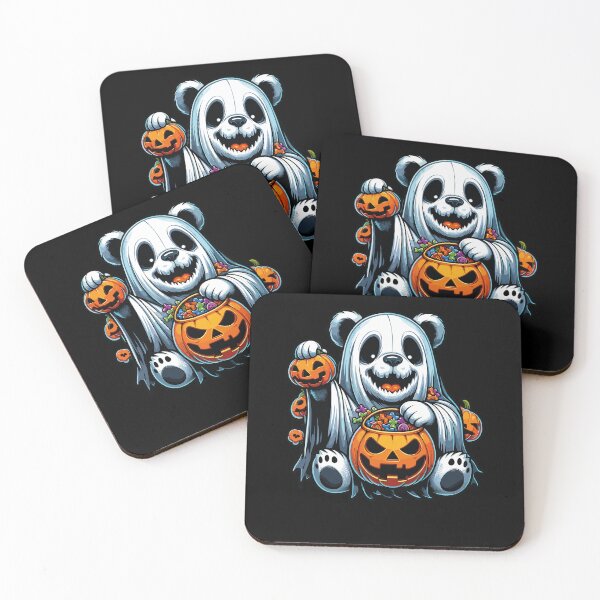 Item preview, Bear Scary Halloween Ghost Spooky Pumpkin Candy designed and sold by Artistoos.