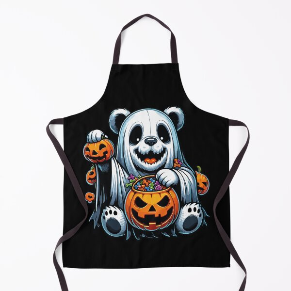 Item preview, Bear Scary Halloween Ghost Spooky Pumpkin Candy designed and sold by Artistoos.