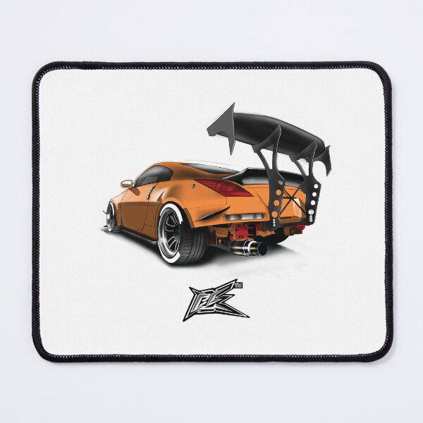 Item preview, nissan 350z rear big wing orange  designed and sold by NaquashM.