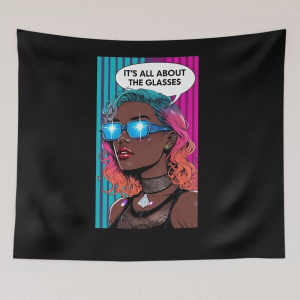 Item preview, Woman and Glasses designed and sold by DesignAFind.