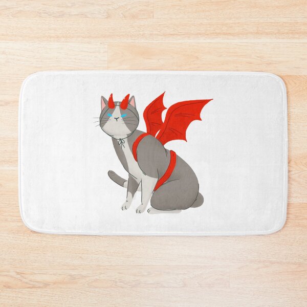 Item preview, Tabby Cat In Devil Costume designed and sold by LunabelleTees.