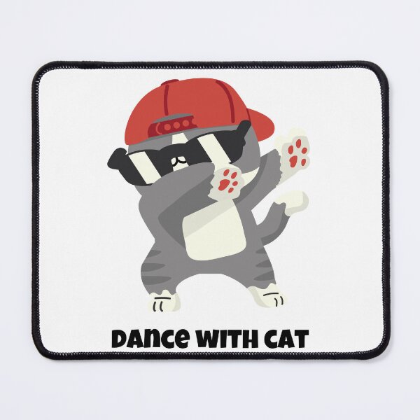 Item preview, Dabbing Cat with Cool Cap - National Dance Day Fun designed and sold by vechone.