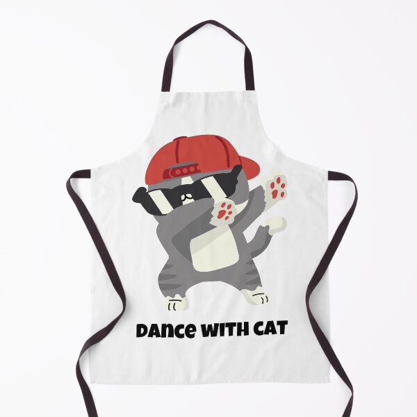 Item preview, Dabbing Cat with Cool Cap - National Dance Day Fun designed and sold by vechone.