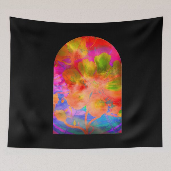 Item preview, Bright floral arch designed and sold by FlossOrFi.