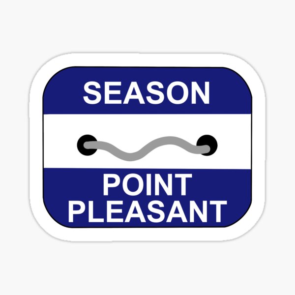 Artikel-Vorschau von Point Pleasant Beach - Strand-Tag, designt und verkauft von delmarvastickers.