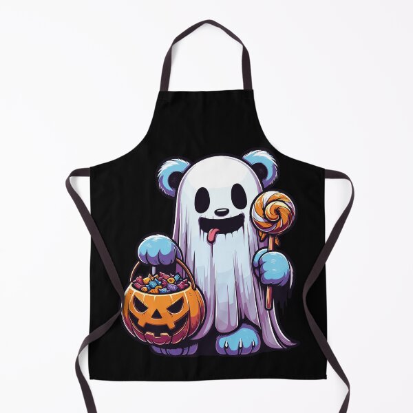 Item preview, Bear Scary Halloween Ghost Spooky Pumpkin Candy designed and sold by Artistoos.