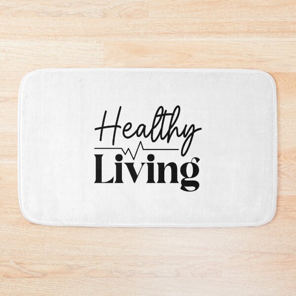 Item preview, Healthy Living Inspirational Quote designed and sold by NiceQuotesBro.