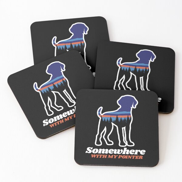 Item preview, Somewhere With My German Shorthaired Pointer Vintage Hiking Camping Gift designed and sold by Guarddogdrive.