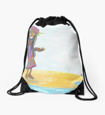 Maui Girl Drawstring Bag
