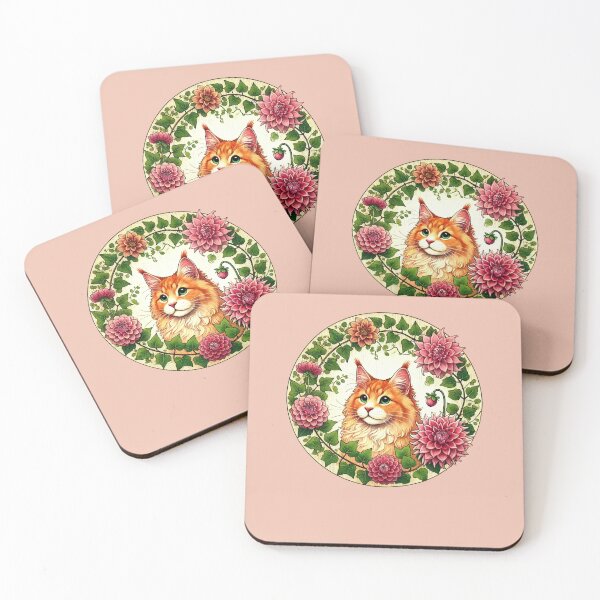 Item preview, Ginger Maine Coon Cat designed and sold by FrictionMaxxing.