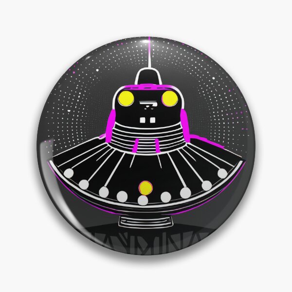 Item preview, cyberpunk UFO designed and sold by Chubuter.