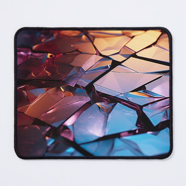 Item preview, Geometric - Glass Violet designed and sold by KootenayDesigns.