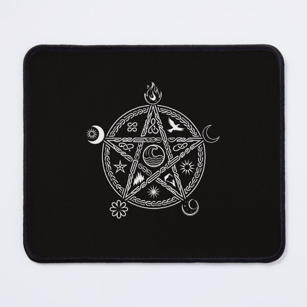 Item preview, Celtic Pagan Elements Pentagram designed and sold by CELTIC-DESIGNS.