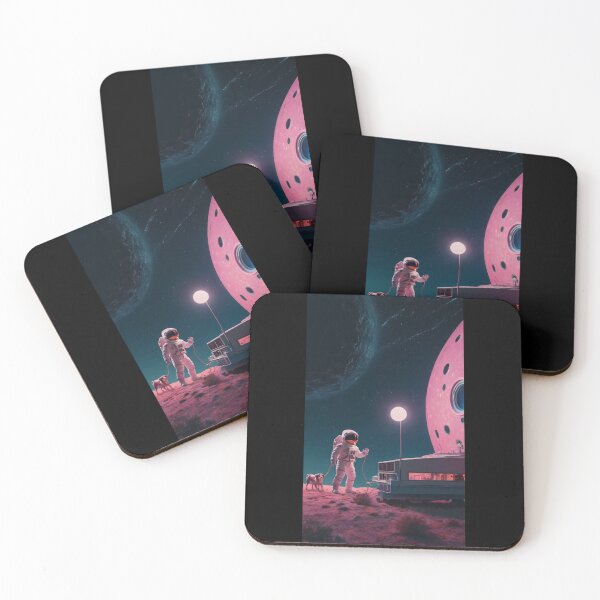 Item preview,  Astronaut with his dog in the space designed and sold by Designfs.