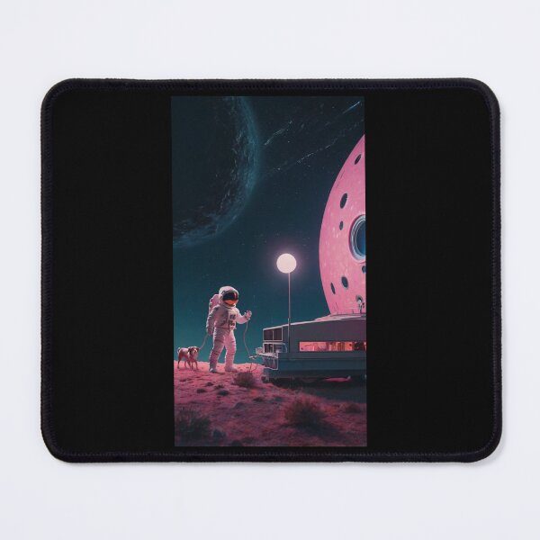 Item preview,  Astronaut with his dog in the space designed and sold by Designfs.