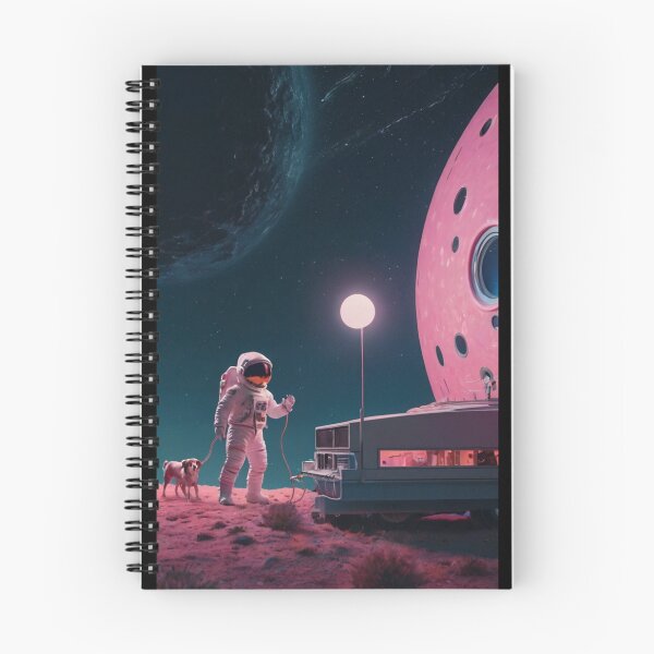 Item preview,  Astronaut with his dog in the space designed and sold by Designfs.