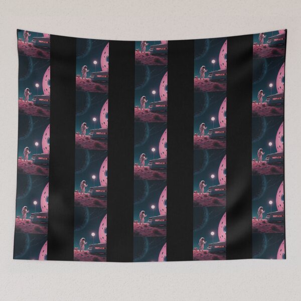 Item preview,  Astronaut with his dog in the space designed and sold by Designfs.