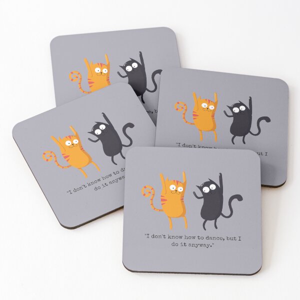 Item preview, i don't know how to dance cat designed and sold by vechone.