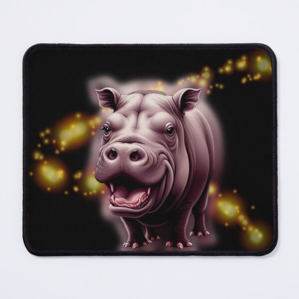 Item preview, Sparkling Hippo designed and sold by LevonsCrazyArt.