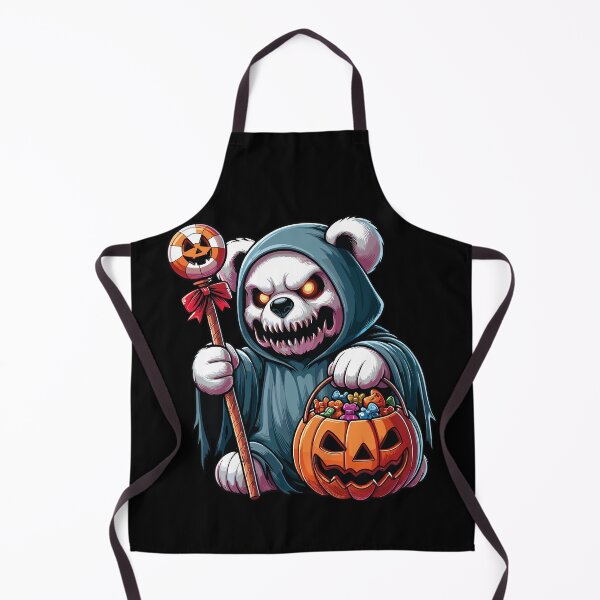 Item preview, Bear Scary Halloween Ghost Spooky Pumpkin Candy designed and sold by Artistoos.