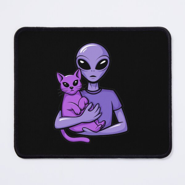 Item preview, Alien is holding cat designed and sold by Shtex.