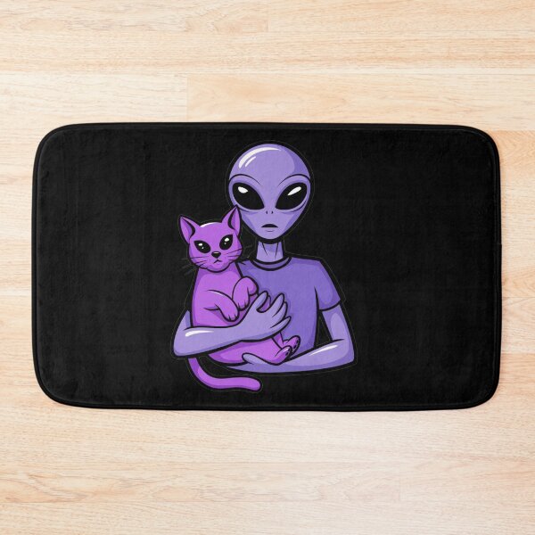 Item preview, Alien is holding cat designed and sold by Shtex.