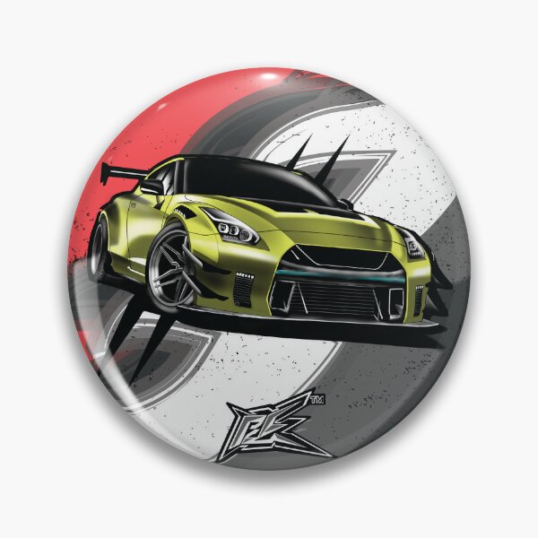 Artikelvorschau, Nissan GTR R35 Widebody grün entworfen und verkauft von NaquashM.